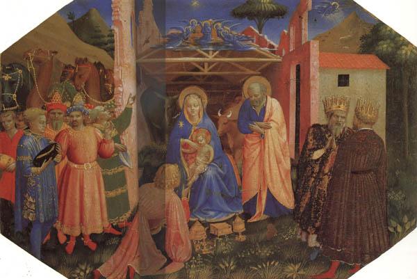Fra Angelico Altarpiece of the Annunciation oil painting image